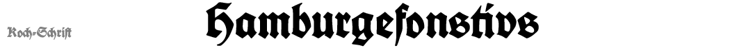 Koch-Type font