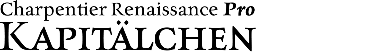 Antiqua Charpentier Renaissance Serif Font