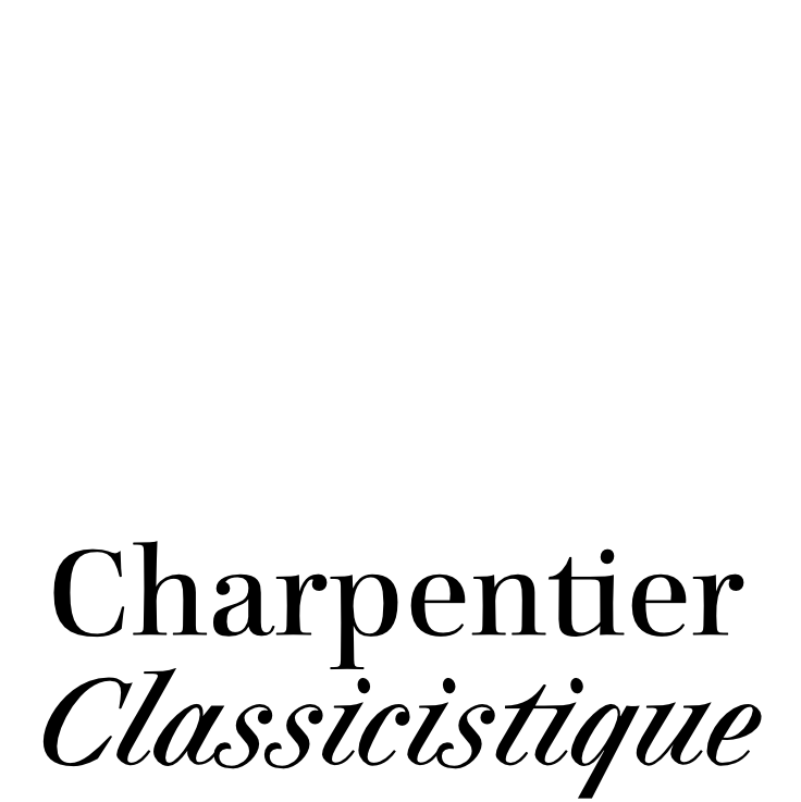 ingoFont Charpentier Classicistique