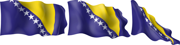 Flag of Bosnia-Hercegowina