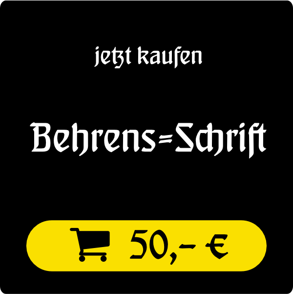 ingoFont Behrens-Schrift jetzt kaufen